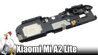 Guía del Xiaomi Mi A2 Lite Cambiar módulo de altavoz [upl. by Ybsorc]