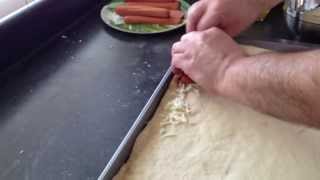 masa para pizza deliciosa receta [upl. by Eatnohs]