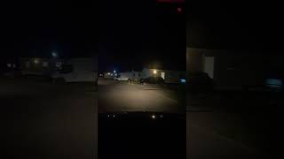 Jaywick Caravan Park very nice lit up at night October 2024 [upl. by Boudreaux600]