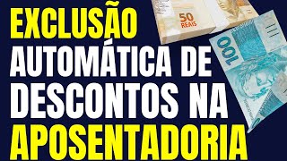 INSS LIBERA EXCLUSÃO AUTOMÁTICA DE DESCONTOS NA APOSENTADORIA [upl. by Llebanna]