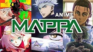 TOP 5 ANIME CREATED BY STUDIO MAPPA anime mappa [upl. by Pyotr]