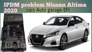 Nissan Altima American 2020 model IPDM air conditioner problem [upl. by Htiderem]