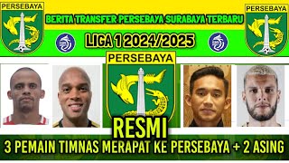 UPDET RESMI‼️ BERITA TRANSFER PERSEBAYA MUSIM 20242025  UPDET PEMAIN BARU PERSEBAYA  PERSEBAYA [upl. by Aurilia]