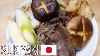 【Cucina Giapponese】Come Preparare Sukiyaki La ricetta Originale 🥩🇯🇵 [upl. by Melicent]