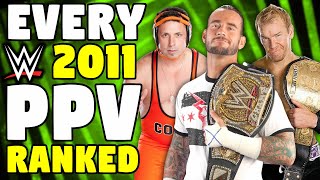 Every 2011 WWE PPV Ranked From WORST To BEST [upl. by Eem]