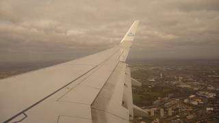 KLM Landing LHR 17102009 B737800 PHBGC [upl. by Akemak]