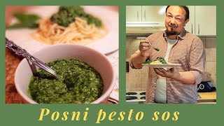 Posni Vegan Pesto Sos  recept od sremuša [upl. by Eihcir]