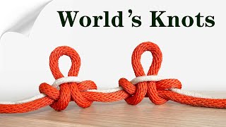 The 10 World’s MOST Practical Knots You must know [upl. by Ahselrac]