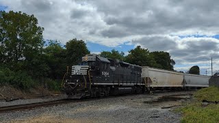 NJ Transit and CampD Action in Hackettstown NJ with MNCR 4913 [upl. by Agrippina]