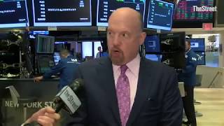 Jim Cramer Talks Arconic Halliburton Caterpillar WebMD Amazon Blue Apron and more 2017 [upl. by Pernas]