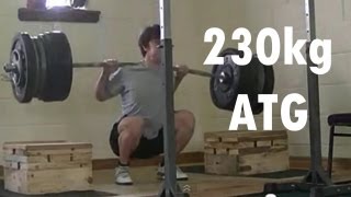 230KG ATG Squat 83KG [upl. by Maharva928]