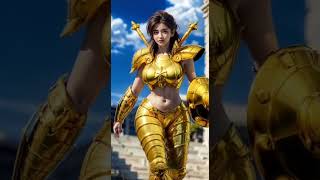 Kompilasi Gold Saint Girl version saintseiya anime [upl. by Tamaru]