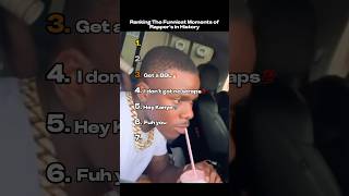 Ranking The Funniest Rapper Moments Part 2 [upl. by Zoes]