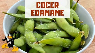 3 TRUCOS para Cocer Edamame 🇯🇵 ¡CONGELADO O FRESCO [upl. by Oryaj]