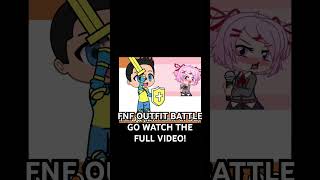 GACHA FNF OUTFIT BATTLE VS derpyischaos gacha shorts gachaclub gachatrend gl2 [upl. by Rodama]