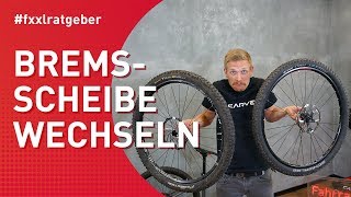 Fahrrad Bremsscheibe wechseln  Shimano Centerlock und 6 Loch Aufnahme  ausführliche Erklärung [upl. by Lindner]