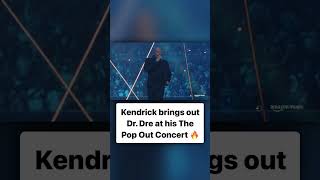 Kendrick brings out Dr Dre at his The Pop Out Concert 🔥 [upl. by Ravid]