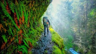 Eagle Creek Trail  Oregon USA  Stunning Footage [upl. by Iznek]