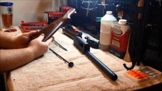 Part 2 Remington 870 100 DisAssembly tactical build from a stock 12 ga express by Burris Arms [upl. by Lorette]