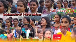 Beldanga program video2024 ll full video ll new santali program video ll santali video ll dance [upl. by Oneil]