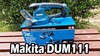 Makita DUM111 18v cordless hedge trimmer  Unboxing [upl. by Maury]