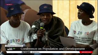 International Conference on Population and Development I Youth reflect on the 1994 commitments [upl. by Erimahs715]