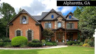 Home for Sale in Alpharetta GA  5 Bedrooms  6 bathrooms  atlantarealestate [upl. by Dnar]