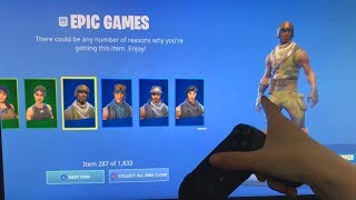 ALL PLAYERS CAN NOW GET FREE SKINS IN FORTNITE 1833 ITEMS Landons Friend JENSENSNOW Glitch [upl. by Ahseiyt519]