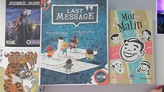 ♟️ J2S Sélection jeux du Nouvel An  LG lAssemblée des Vilains  Last Message  Spicy  Mot Malin [upl. by Namya663]