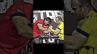 Strongest hook ever vs No Limits  Denis Cyplenkov vs Devon Larratt armwrestling shorts viral [upl. by Eelorac]