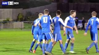 Haywards Heath Town 41 Bexhill United 5th December 2015 [upl. by Zzaj]