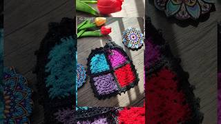 Bolsita Neceser🌺✨ crochet ganchillo handmade diy pinterest amigurumi hechoamano granny [upl. by Ailati]