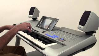 Yamaha Tyros4 Premium Style Demonstration  Kids Songs 2 [upl. by Tallula995]