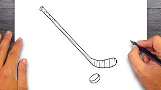 How to draw Hockey Stick [upl. by Ayotol108]