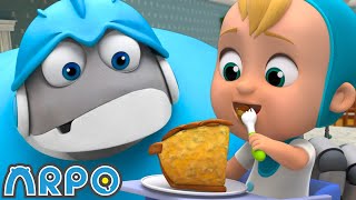 Baby Daniel and ARPO Bake an Apple Pie  2 HOURS OF ARPO THE ROBOT  Funny Kids Cartoons [upl. by Catherina]