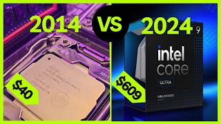 i9 Ultra 285k VS 10 year old CPU E5 2699 V3 [upl. by Reel]