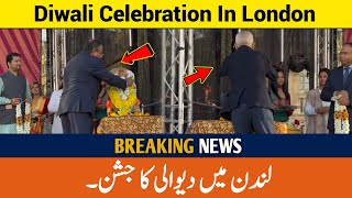 Diwali Celebrations in London  Sadiq Khan Exclusive Interview Video  Diwali Video In London Today [upl. by Wenonah]