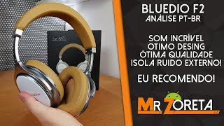 Bluedio F2  Fone Bluetooth de extrema qualidade com cancelamento de ruido  Análise PTBR [upl. by Ciaphus]