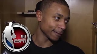 FULL Isaiah Thomas after Lakers debut I felt like I got my powers back with this team  ESPN [upl. by Nnek]