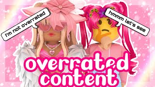 luvsunny POSTS OVERRATED CONTENT roblox drama [upl. by Suivatnad]