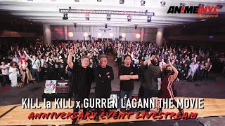 KILL la KILL x GURREN LAGANN THE MOVIE Anniversary Event at Anime NYC 2023 [upl. by Philbo879]