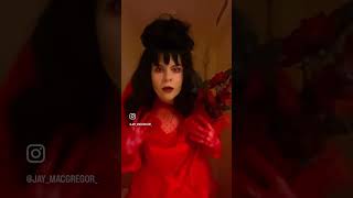 Anyone hear wedding bells halloween cosplay costume october beetlejuice transition fun like [upl. by Feodora]