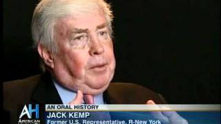 Jack Kemp Oral History Interview [upl. by Moffitt609]