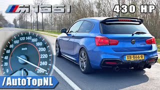 430HP BMW M135i F21 0250 ACCELERATION amp SOUND by AutoTopNL [upl. by Idnaj]