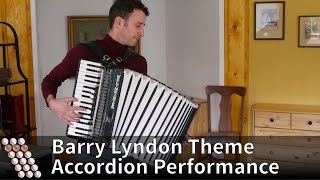 Barry Lyndon Theme Sarabande  Accordion Performance [upl. by Amaleta]