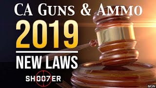 NEW 2019 CA GUN LAWS EXCLUSIVE PREVIEW  SH007ER ShopTalk [upl. by Eahcim]