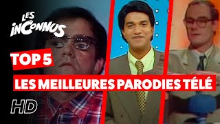 Les Inconnus HD  TOP 5 de NOS MEILLEURES PARODIES TÉLÉ [upl. by Garrity]