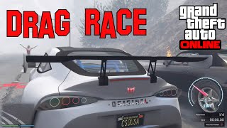 Wie funktioniert Dragster Race  Drag Rennen GTA 5 Online [upl. by Sibylle]