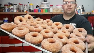 Te enseño a hacer donas en menos de 5 minutos aprendes y listo para negocio donas sin huevo [upl. by Ardnnaed519]