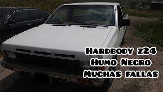 Nissan D21 Hardbody Z24 Humo💨 Negro Gasta Mucha ⛽️ Muchas Fallas [upl. by Hebrew]